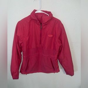 Drake pink pullover size small